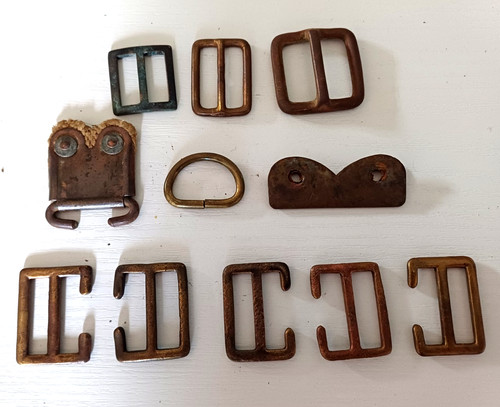 Ww1 lot britannique boucles - lot,