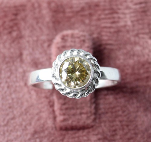 Bague solitaire diamant - bague,