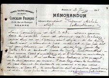 MABLY / ROANNE (42) TUILERIE "François CANCALON" en 1911