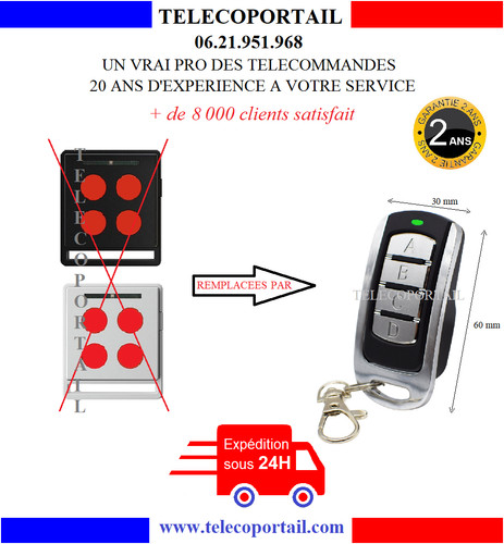 Telecommande copieuse nice - telecommande,