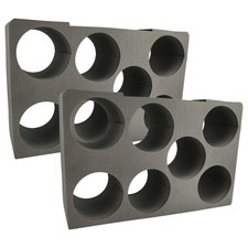 2x Insert en mousse pour Bosch Sortimo L-Boxx 374 caisse à outils 7 cartouches