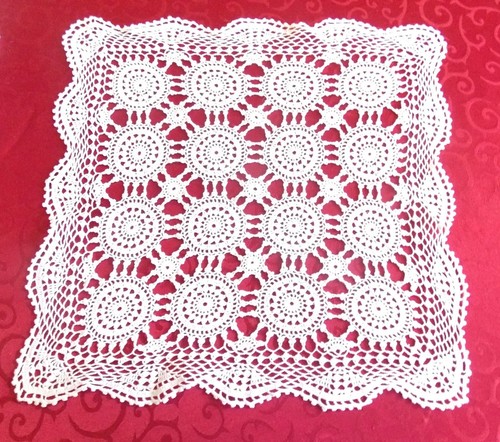 Napperon crochet artisanal - napperon,