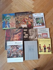 lot 10 livres et revues divers