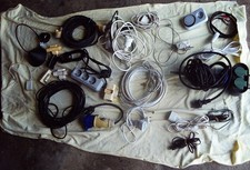 Electricité  Lot de matériel électrique. prise  Vintage. ,caravane,fil ,wifi