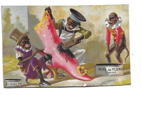 Ancien chromo publicitaire - chromo,