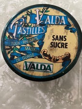 Rare Boîte en métal Valdouce