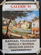 Affiche Raphael Toussaint