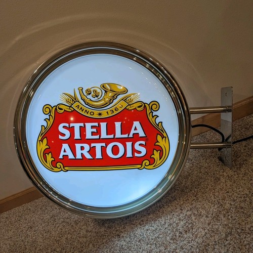 Stella artois beer lighted - artois,