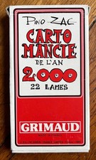 Cartomancie de l’An 2000 tarot de Pino Zac 22 majeures Grimaud, 1981, rare