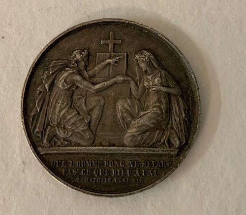 Médaille argent union - argent,