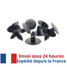 10 Clips Renault PARE BOUE