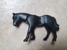 1 Cheval Noir  Western Playmobil Nouvelle Génération 