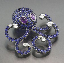 Saphir Améthyste Brillant