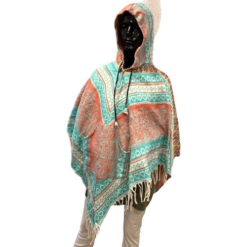 Poncho chaud indien himalaya - chaud,
