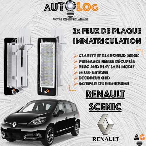 Feux de plaque - 2x,