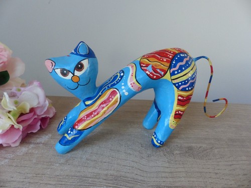 Sculpture chat papier - chat,