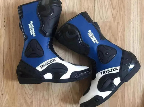 Bottes cuir course - , motogp