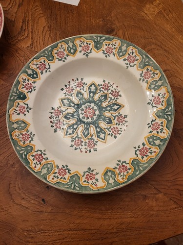 Plat rond porcelaine opaque - plat,