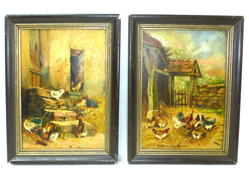 Deux images encadrées - deux,