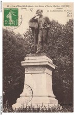 AVUP7-0420-38 - LA COTE-SAINT-ANDRE - La statue d'hector berlioz - Auteur de l