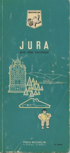 Guide michelin jura 1969 - guide,