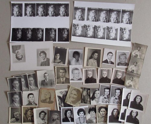 Lot photos divers photomaton - photos,