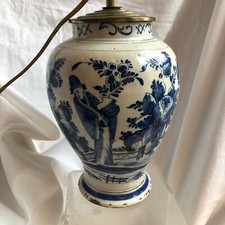 VASE MONTE / LAMPE  EN FAIENCE