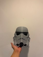 stormtrooper helmet grey