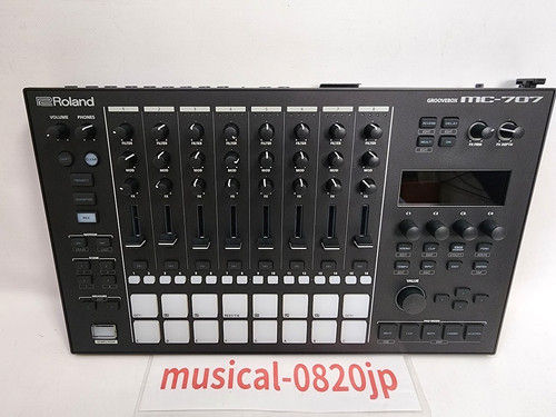 Roland 707 groovebox - roland, aira