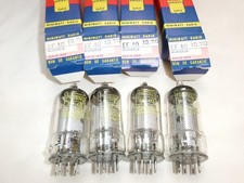 LOT n°2 RADIO TSF  4x LAMPE DARIO PENTODE EF40 TUBE VALVE TESTED NOS NIB =°=