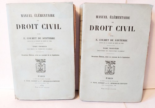 Manuel élémentaire droit - manuel,