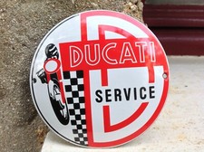 Plaque émaillée Moto DUCATI