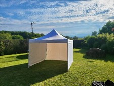 Barnum +3 murs Tonnelle de jardin chapiteau tente pavillon de jardin 3x3m marché