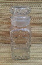 Ancien pot à bonbons en verre