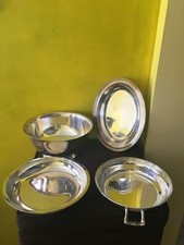 VINTAGE Set of 4 SILVER Plate