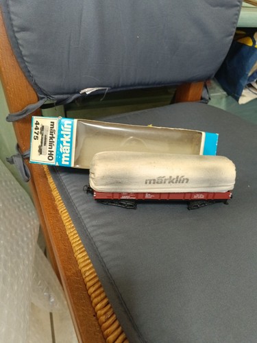 Märklin 4475 wagon plat - ho, db