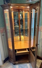 Vitrine angle verres et - d'angle,