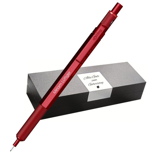 Rotring 600 porte mine rouge - porte-mine,