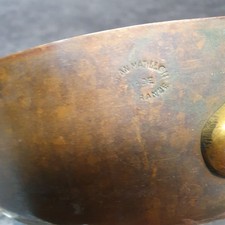 ancienne casserole avec couvercle en cuivre Jean Matillon D18,5 ref AP200