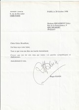 ROGER HANIN : Signed Star