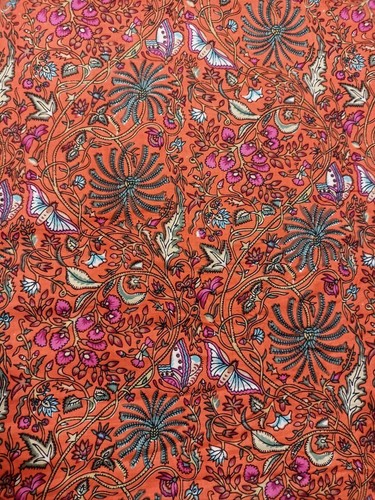 Tissu indien imprimé