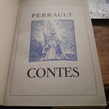 Contes CHARLES PERRAULT MAURICE LEROY éditions de la nef d'argent 1943