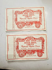 2-CT. Vintage Hoxie Bros