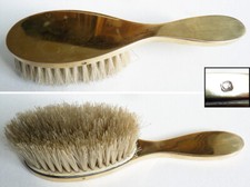 Brosse à cheveux en vermeil