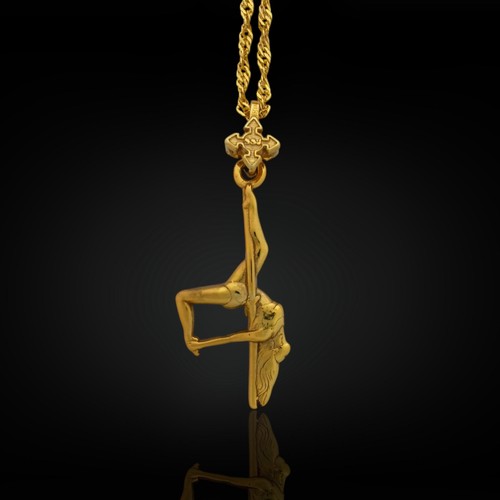 Pole dance pendant - pendant, –