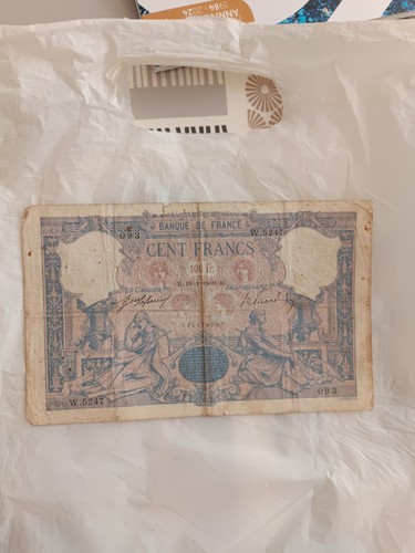 Billet ancien france 100 - france, franc