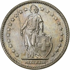 Suisse, 2 Francs, 1968, Bern