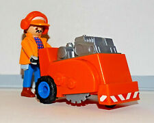 PLAYMOBIL - LE PETIT ENGIN DE TRAVAUX  + 1 OUVRIER TRAVAUX  VILLE
