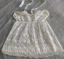 Ancienne robe de bapteme tulle
