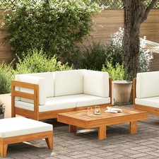 Bois d'acacia Salon de Jardin